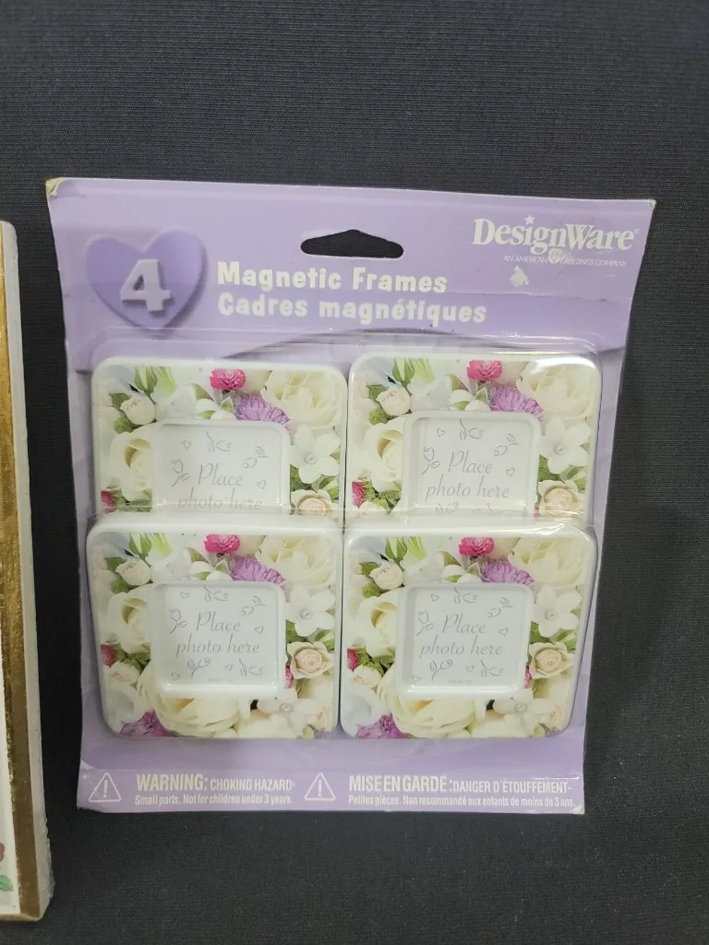 Vintage Wedding Bridal Floral Photo Frames Lot 9 DesignWare Magnetic NOS